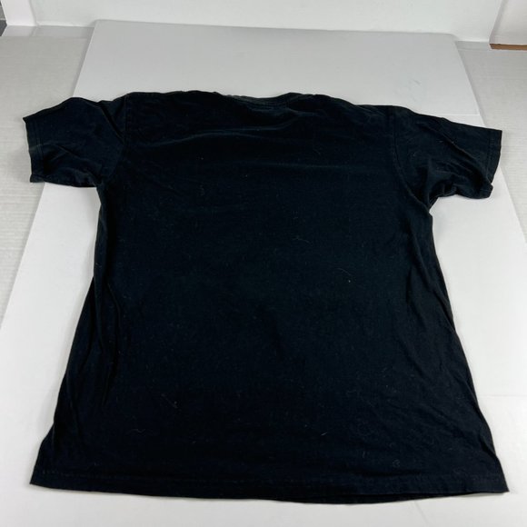 WWE Mad Engine Wrestle Mania Ultimate Warrior Vs Macho Man Medium Black Tee - Picture 8 of 12